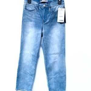 Athleta Sculptek Slim Straight Stretch Denim Jeans